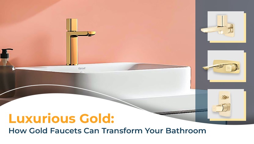 Luxurious Gold Faucet